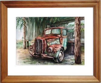 Old Barn Truck